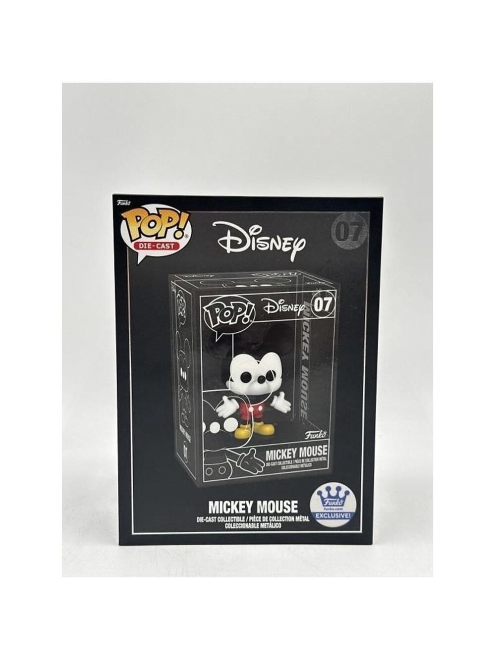 Funko Pop! Disney Die-Cast Mickey Mouse #07